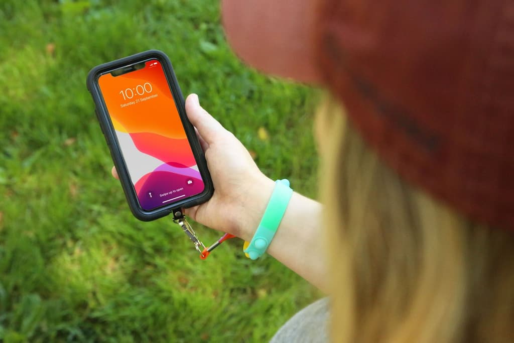 Silicone Pop-it Phone Wristlet & Keyholder