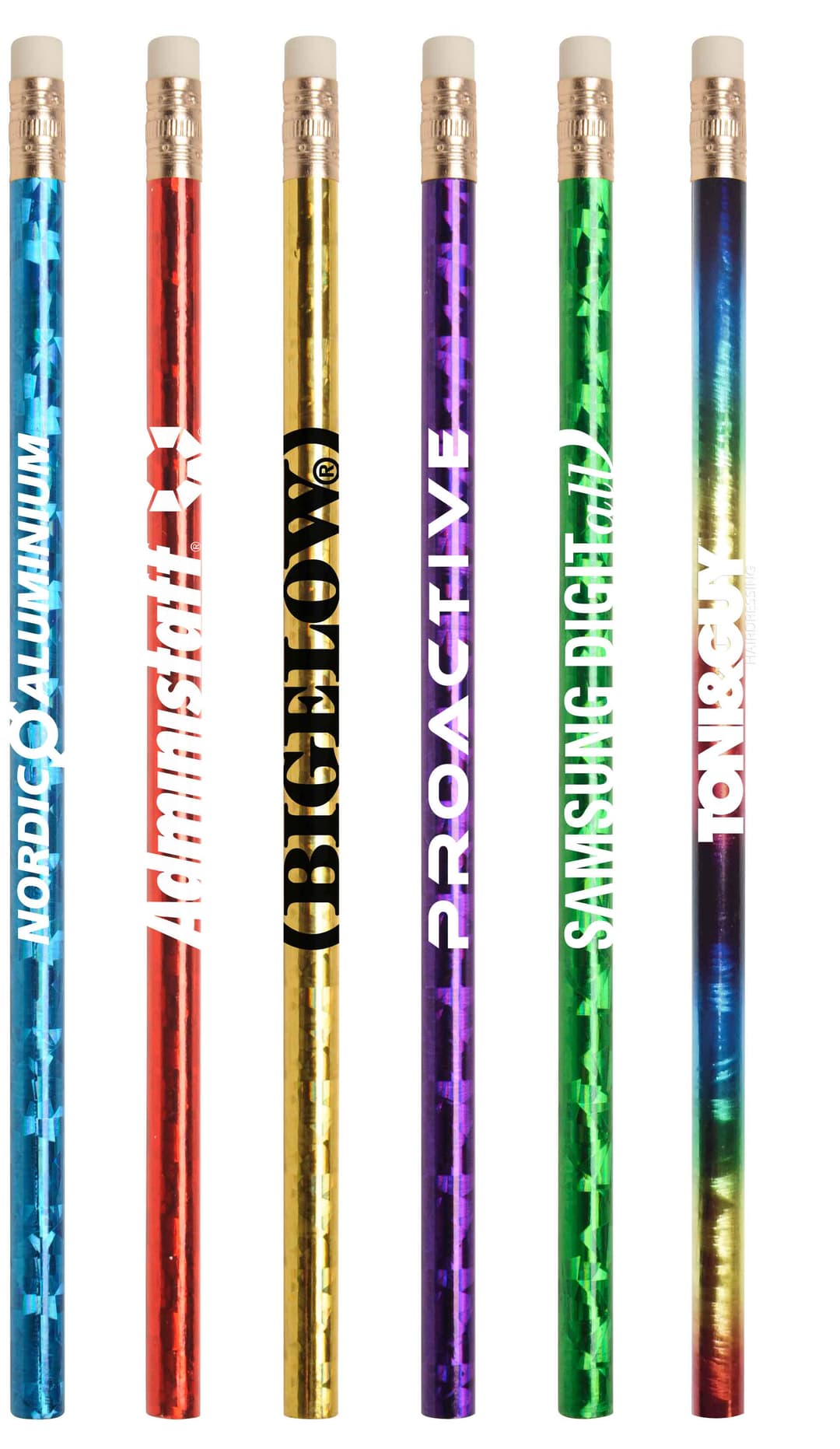 Jo-Bee Prismatic Foil Wrap Pencil