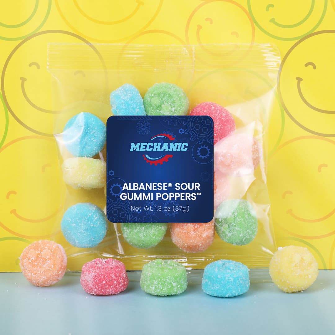 Albanese® Sour Gummi Poppers™: Taster Packet