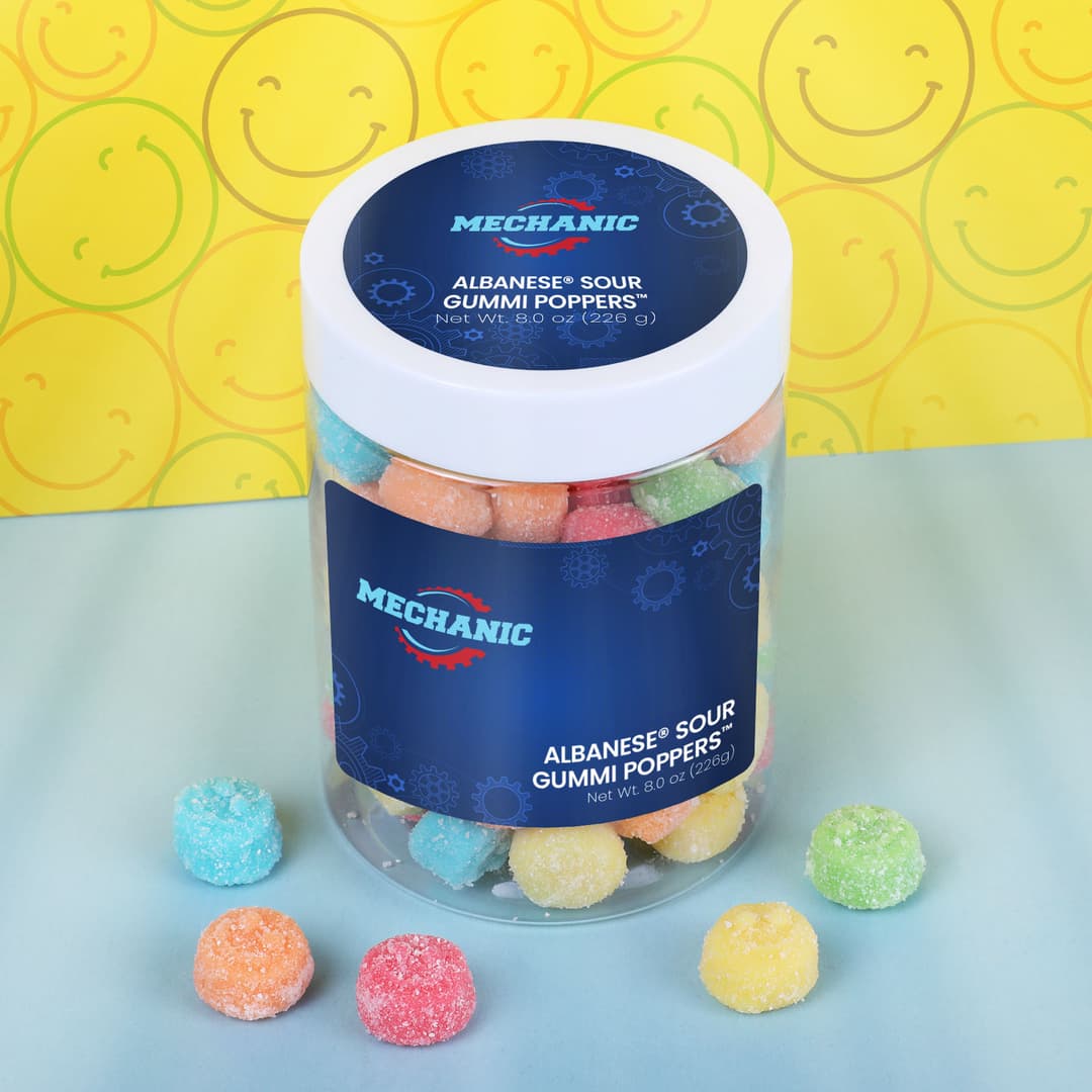 Albanese® Sour Gummi Poppers™: Large Jar