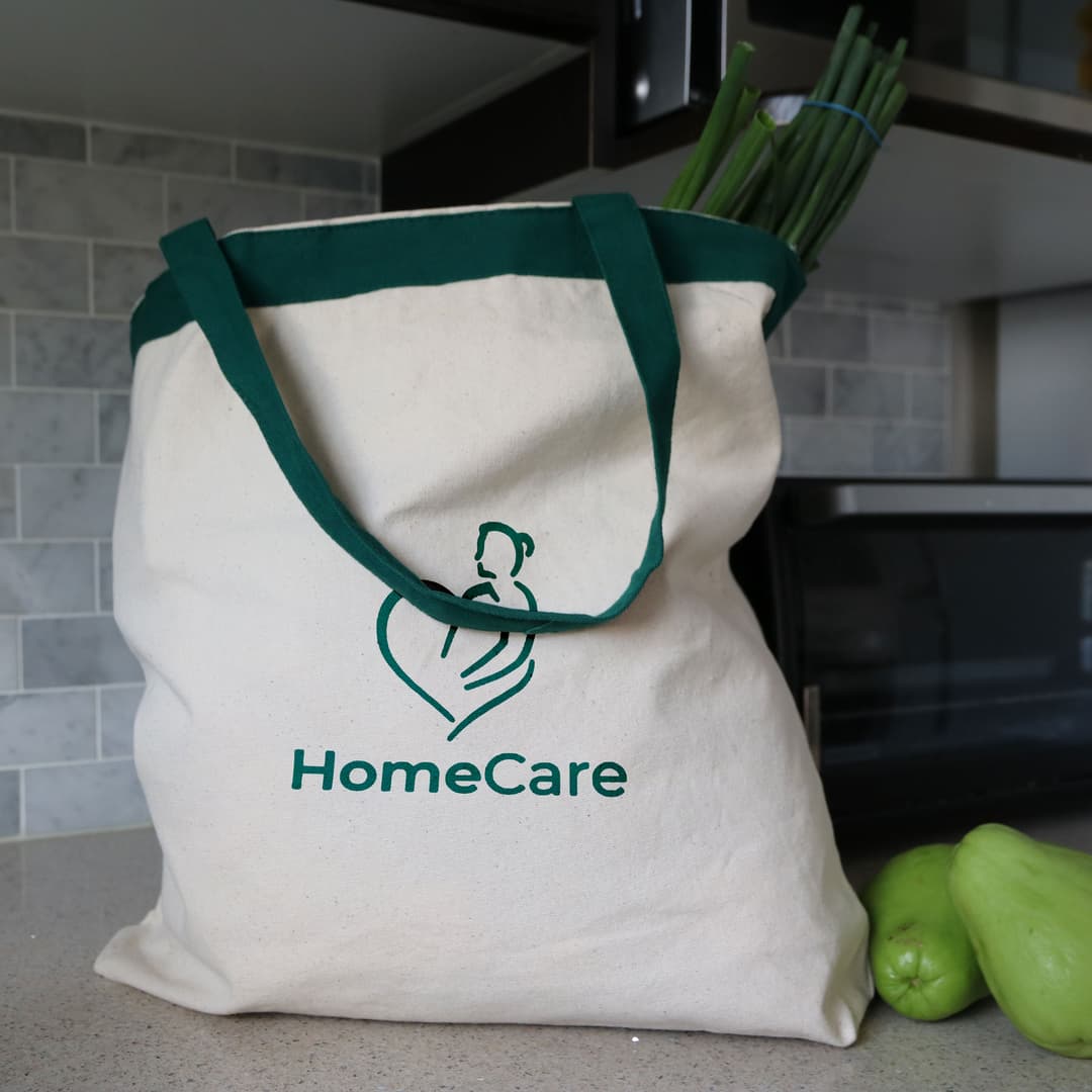 12oz Cotton Canvas Tote Bag: 17.5" W X 16" H