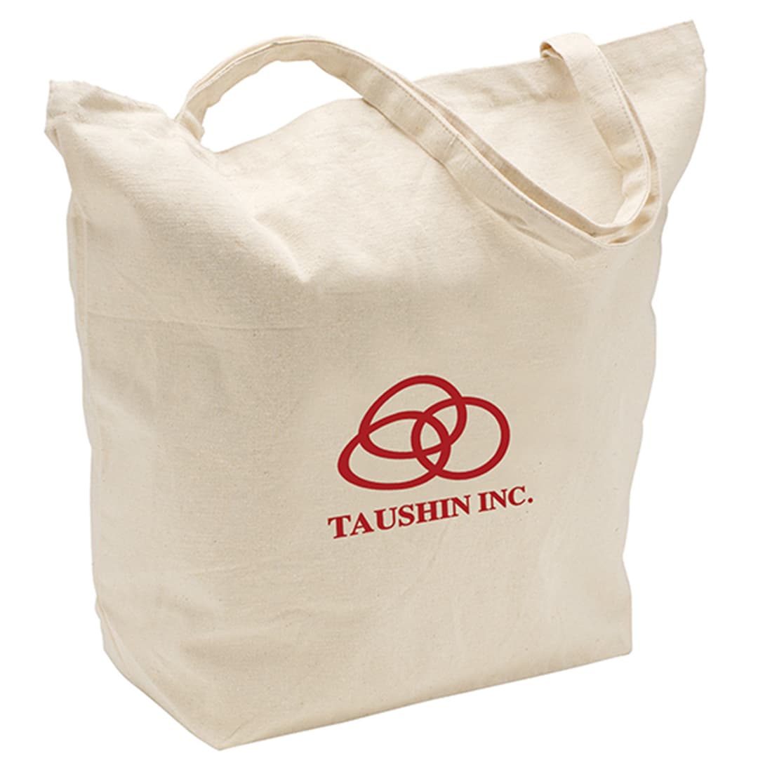 12oz Cotton Canvas Tote Bag: 20" W X 17.5" H