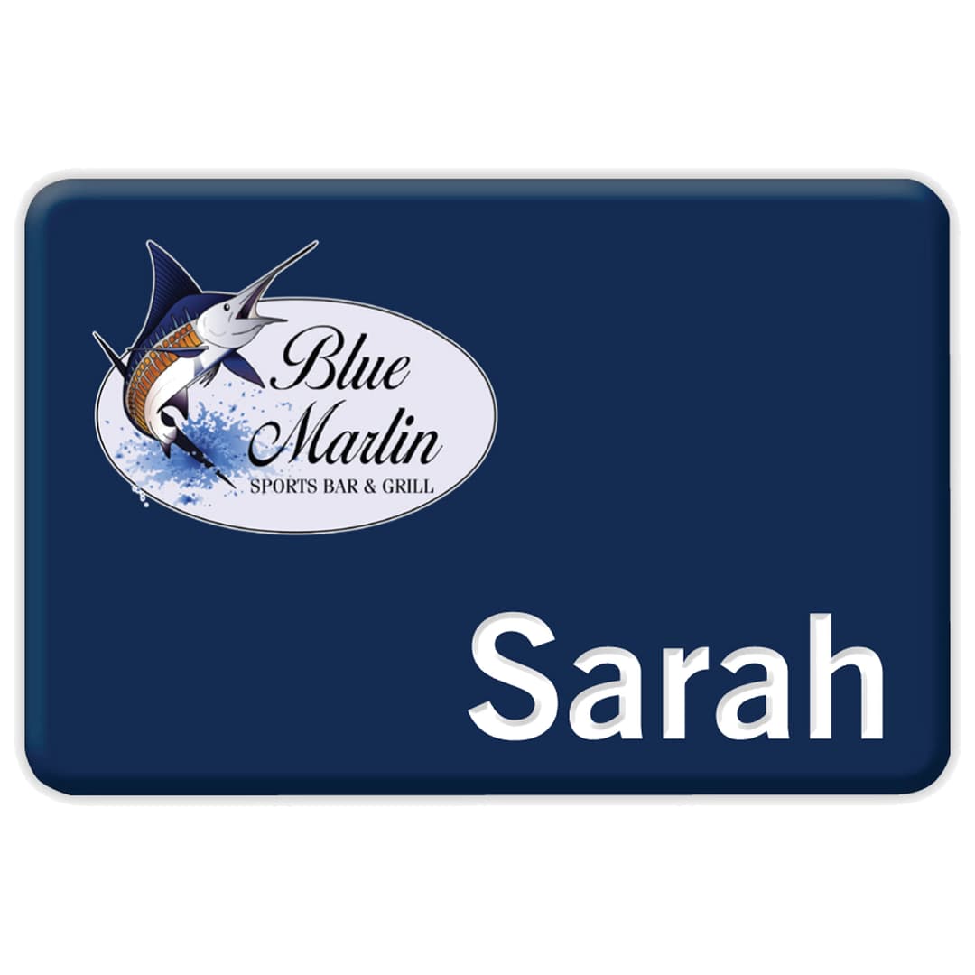 Chicago Plastic Standard Name Badge (Standard Size 2" x 3")