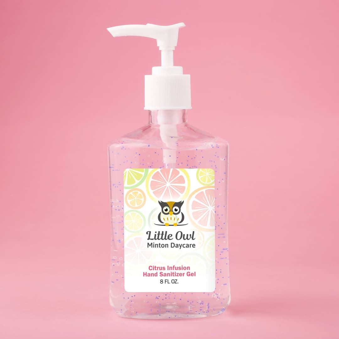 Hand Sanitizer With Moisturizing Beads: 8 Oz