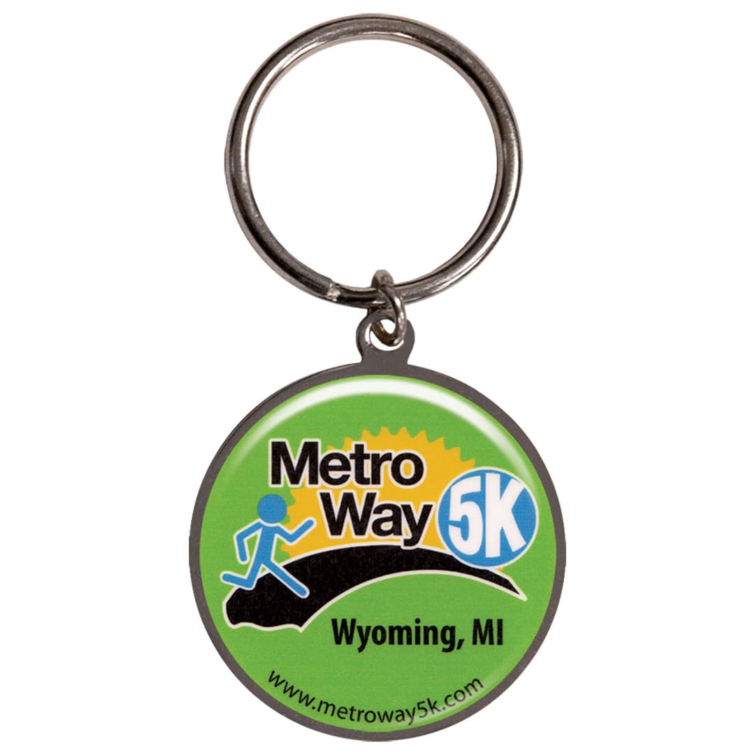 Digistock Keychains: 1 1/2" Dia