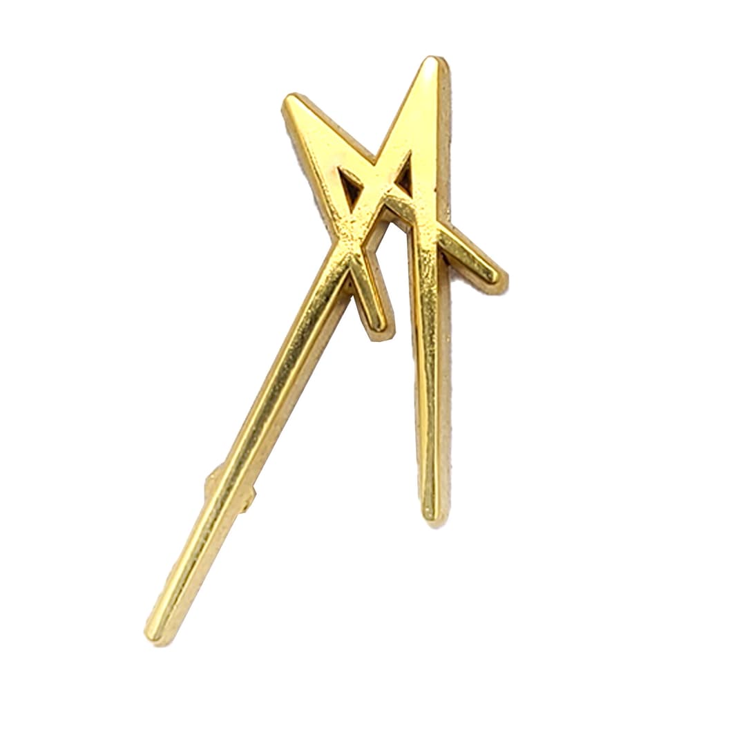 Die Cast Zinc Soft Enamel Lapel Pin: 1/2"