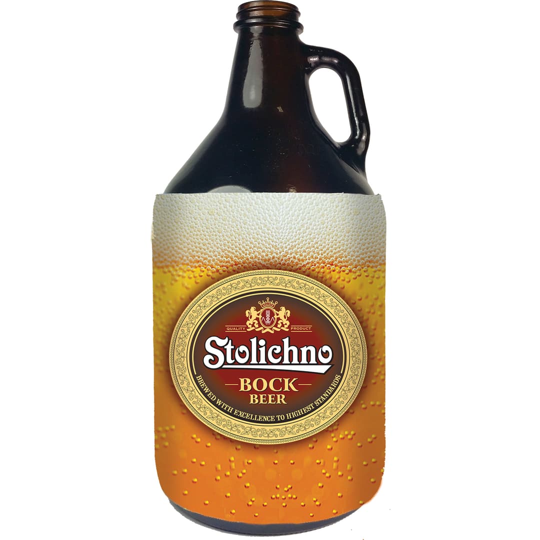 Full Color Neoprene Growler Sleeve