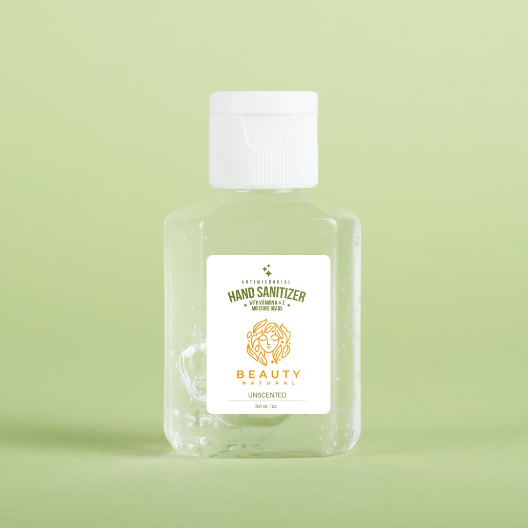Hand Sanitizer Gel: 1 Oz Rectangle Bottle