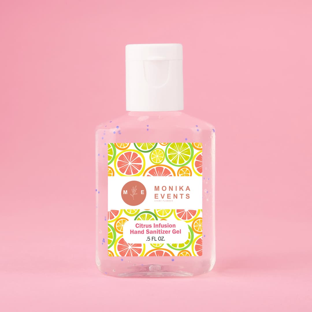 Hand Sanitizer Gel With Moisture Beads: 1/2 Oz Travel Size