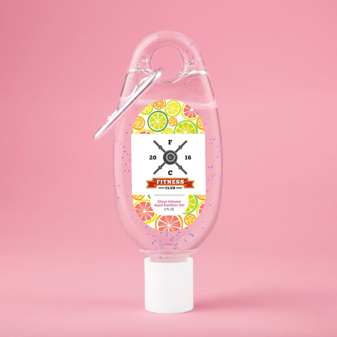Hand Sanitizer Gel With Moisture Beads: 2 Oz Travel Size