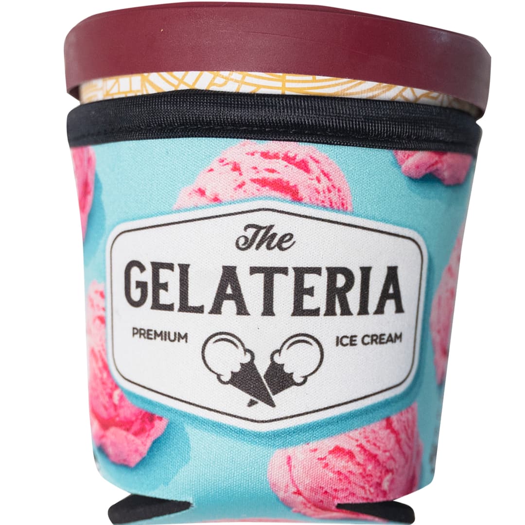 Full Color Ice Cream Pint Cooler