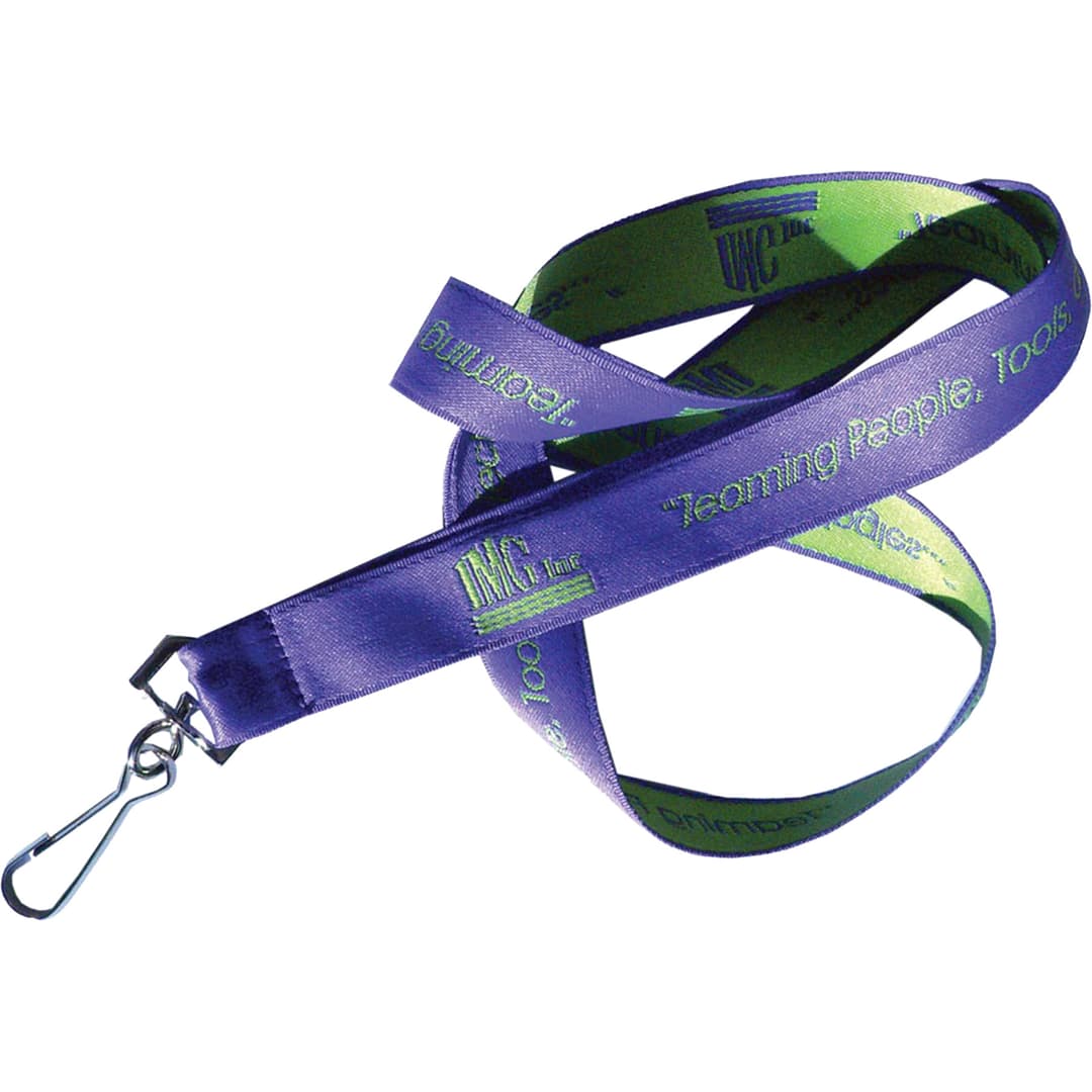 Woven Lanyards: 3/4" W X 36" L