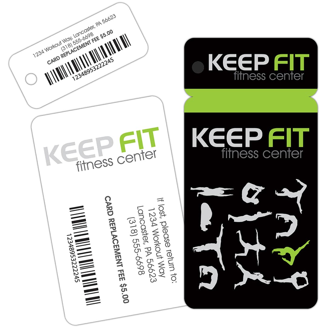 Prism Card & Key Tag Set