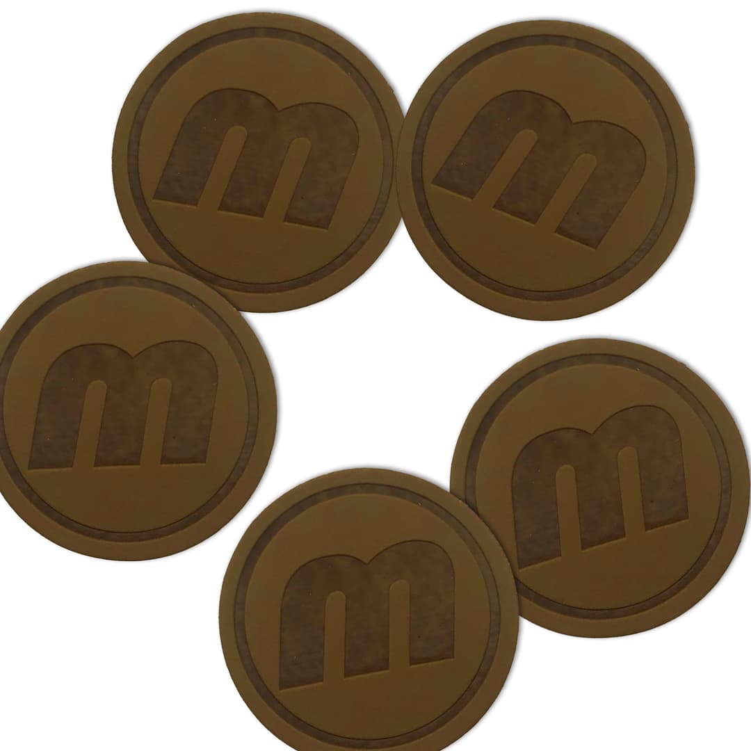 Leather Patch: 2"