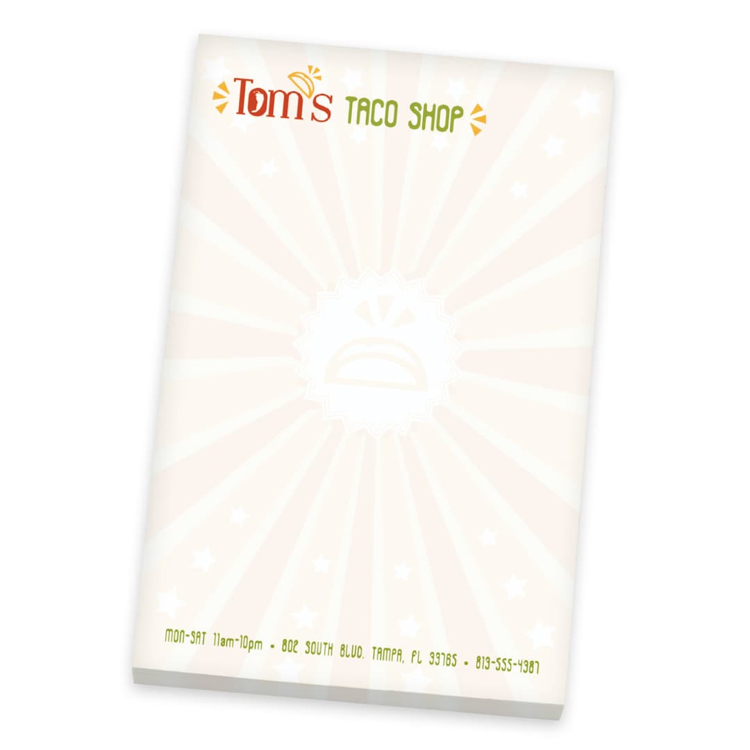 4" x 6" Scratch Pad, 25 Sheet