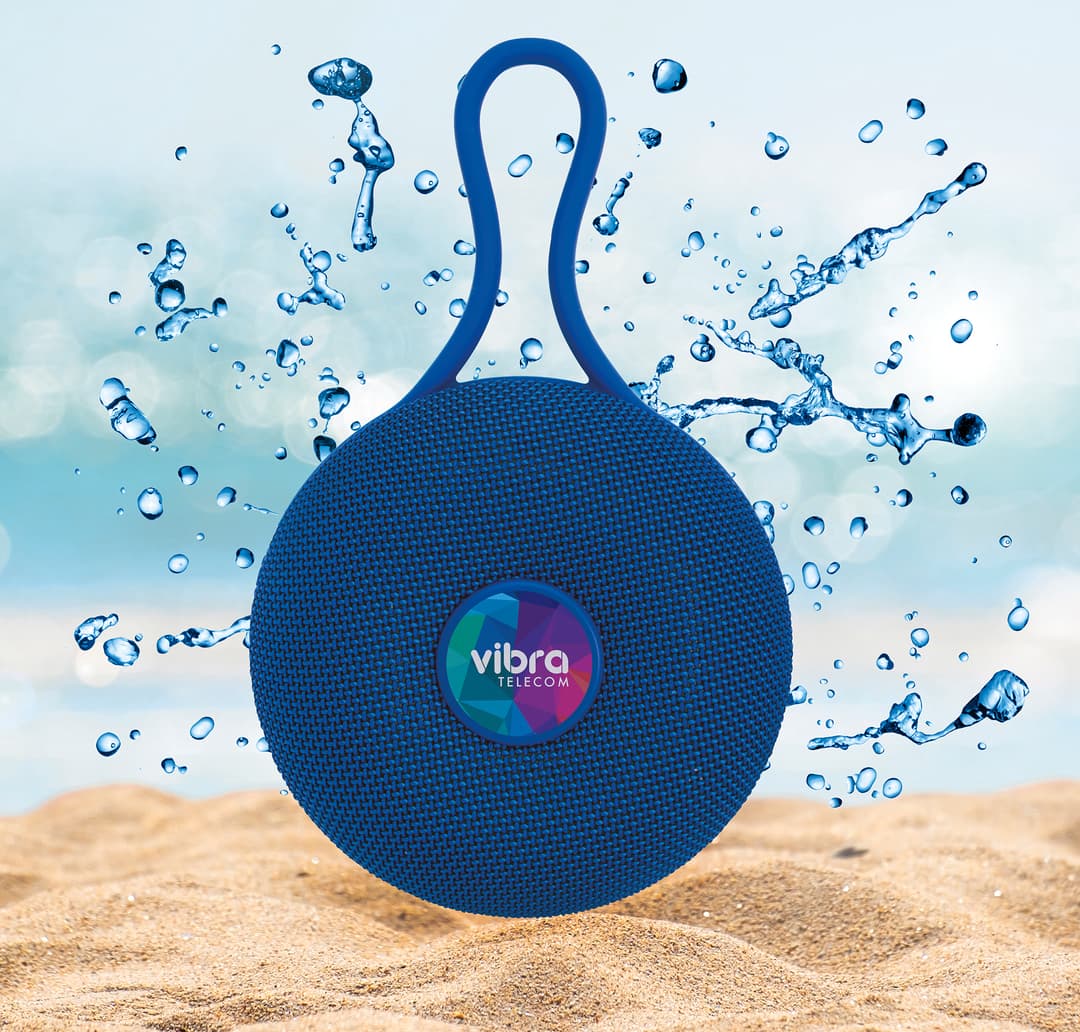 Fabric Waterproof Bluetooth® Speaker