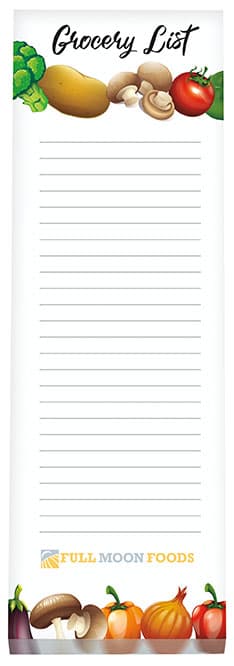 3" x 9" Scratch Pad, 50 Sheet with Magnet