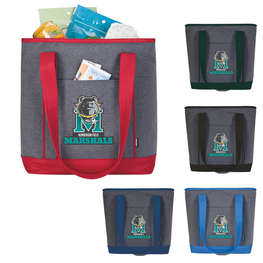 Two-Tone Lunch-Time Cooler Tote