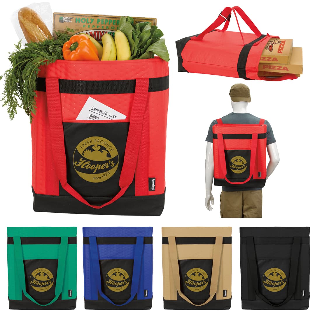 Triple-Carry Insulated Tote-Pack Cooler