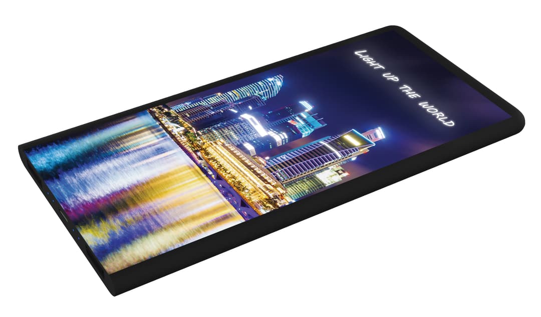 Full-Color Illuminated Power Bank Slim 5000 mAh
