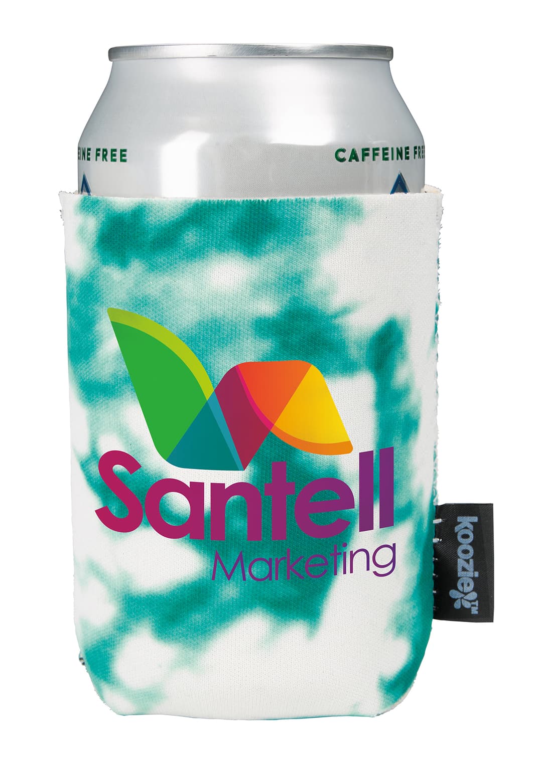 Tie Dye Can Cooler