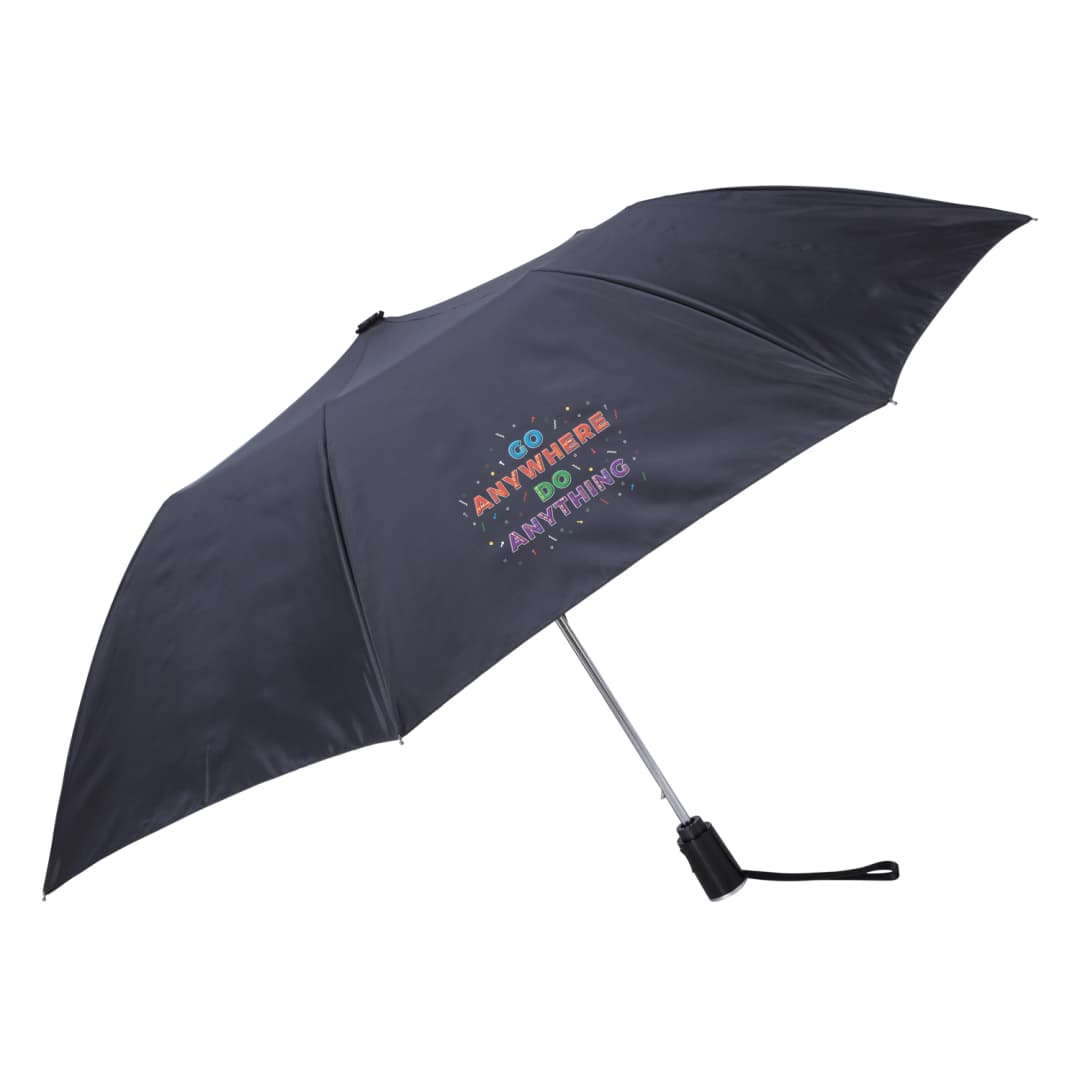 42" RPET Auto-Open Compact Umbrella