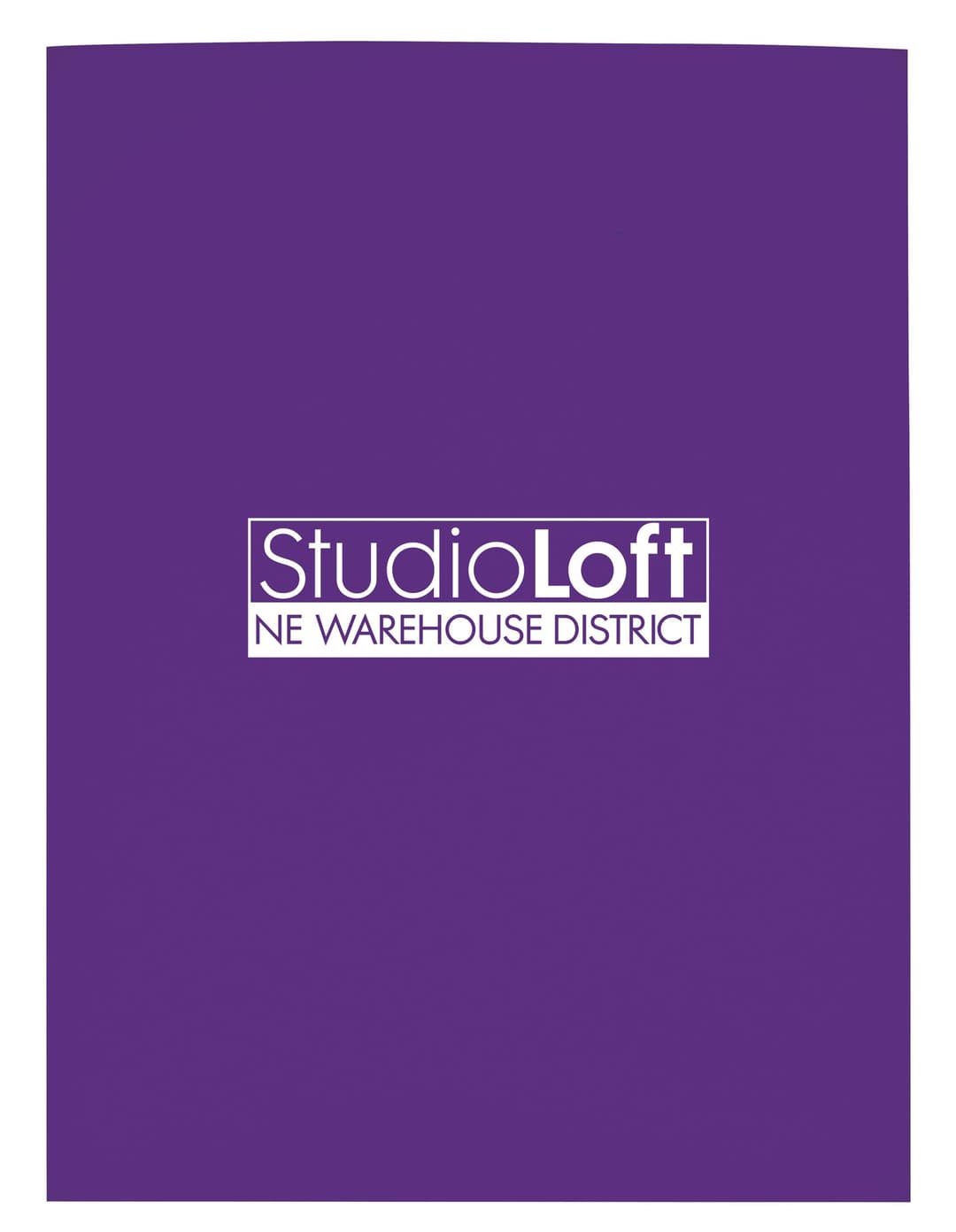 Gloss Paper Folder