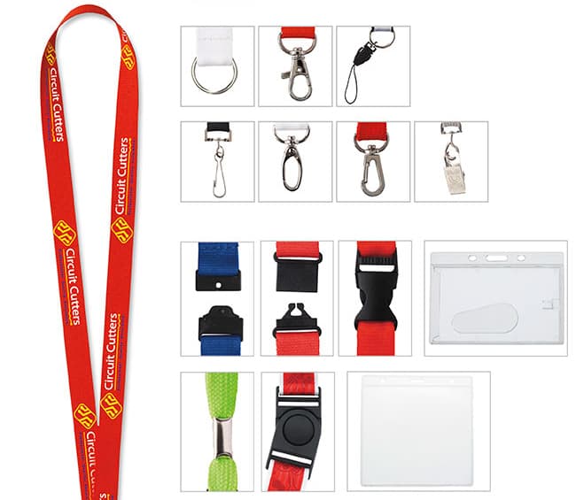 1" Polyester Lanyard