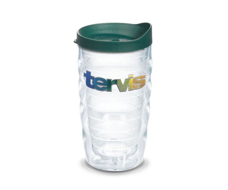 Classic Wavy Tumbler Embroidered Emblem - 10 oz.