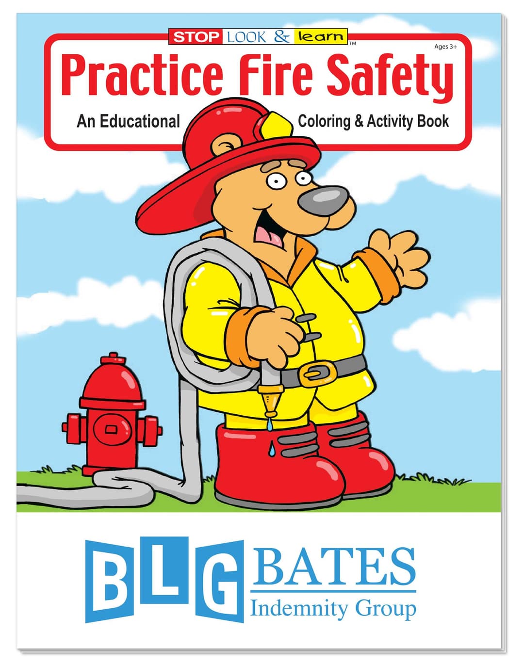 Coloring Book: Practice Fire Safety