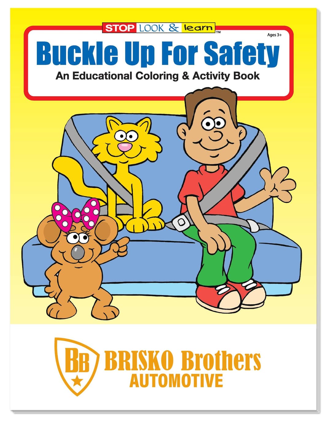 Coloring Book: Buckle Up for Safety
