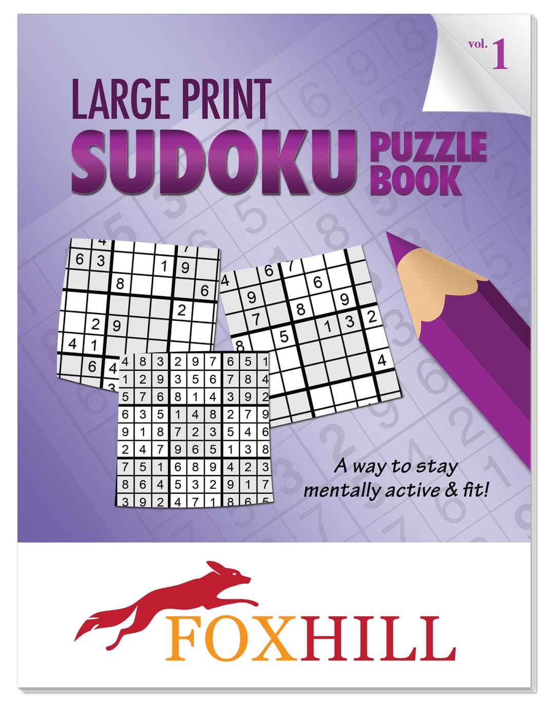 Puzzle Book: LARGE PRINT Sudoku