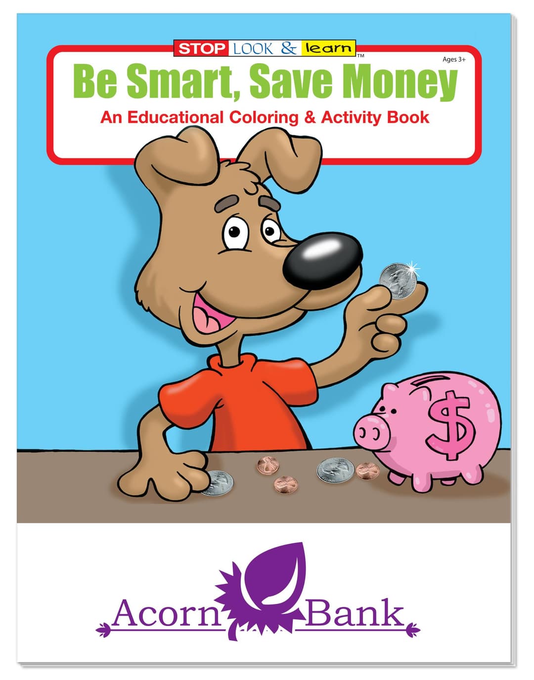 Coloring Book: Be Smart, Save Money