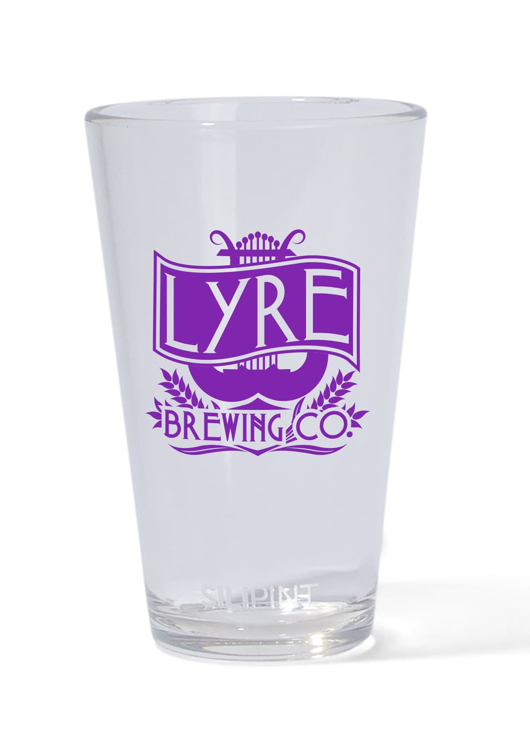 Clear Pint Glass - 16 oz.