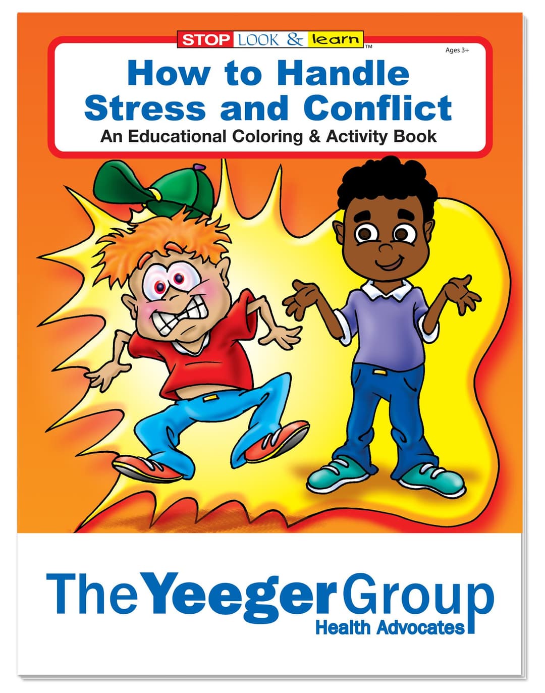 Coloring Book: How to Handle Stress and Conflict