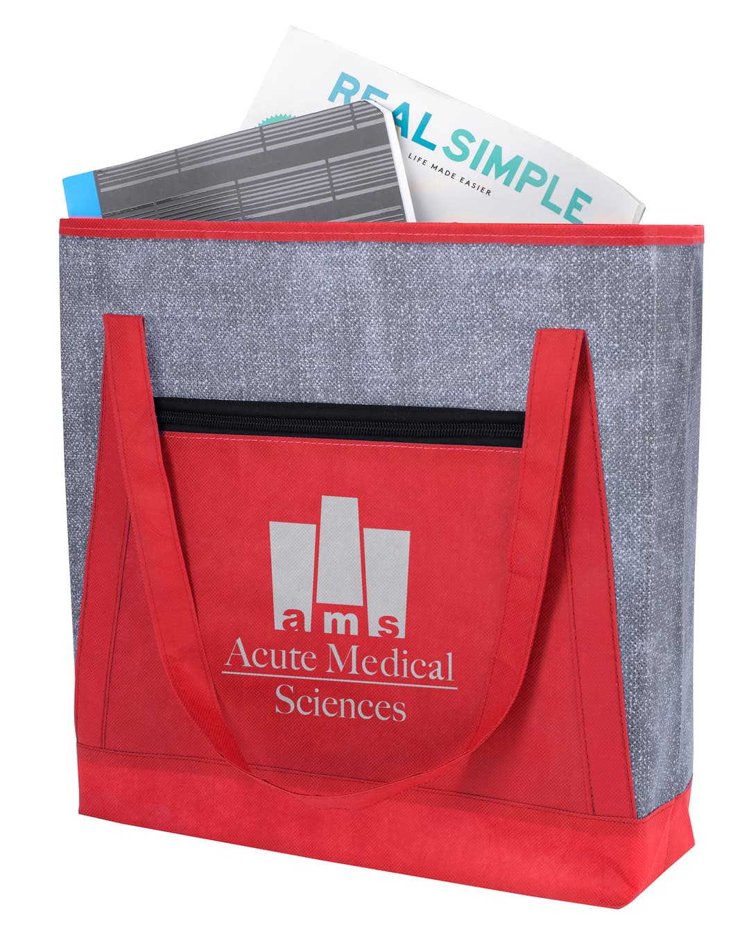 Heathered RPET Non-Woven Tote