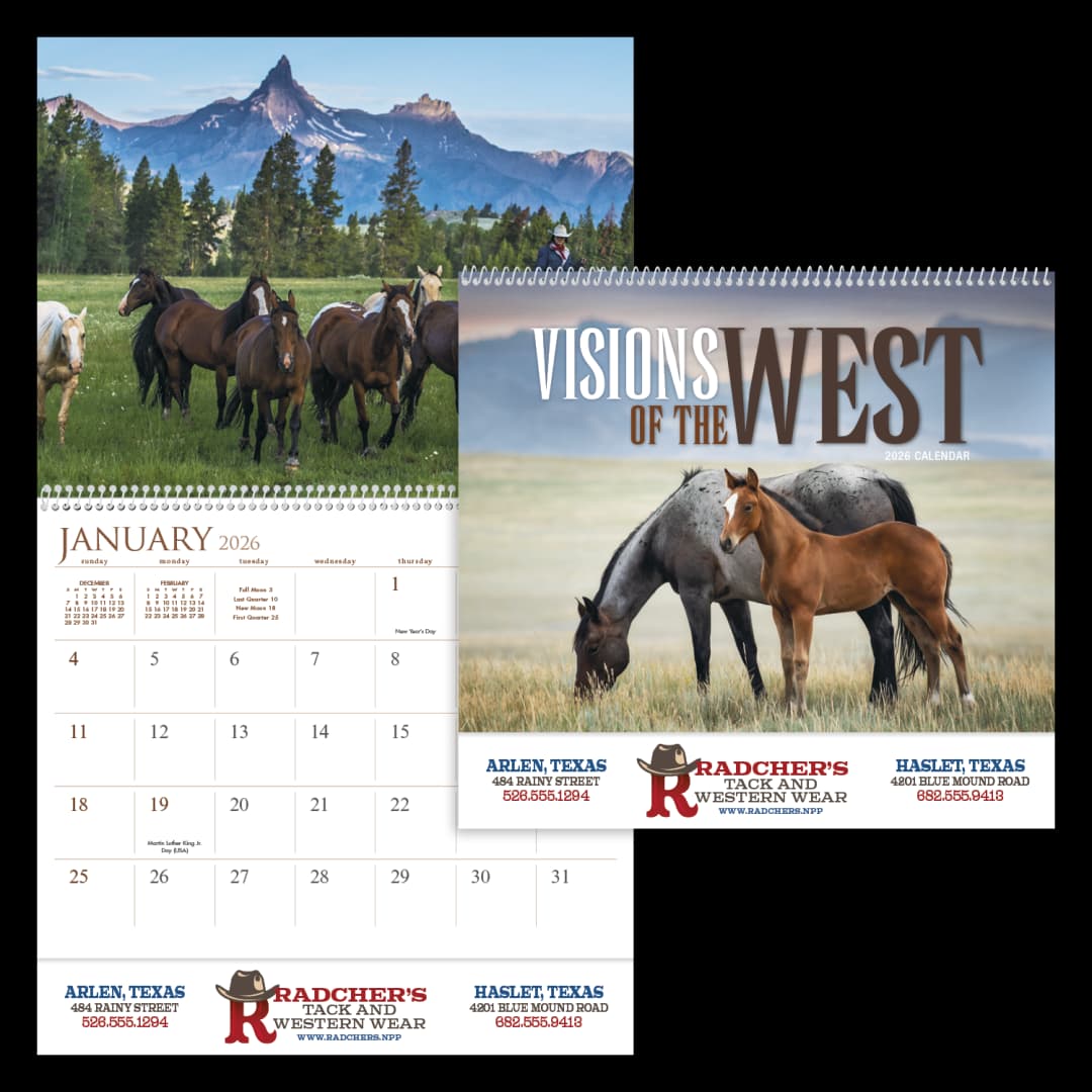 Visions of the West Calendar