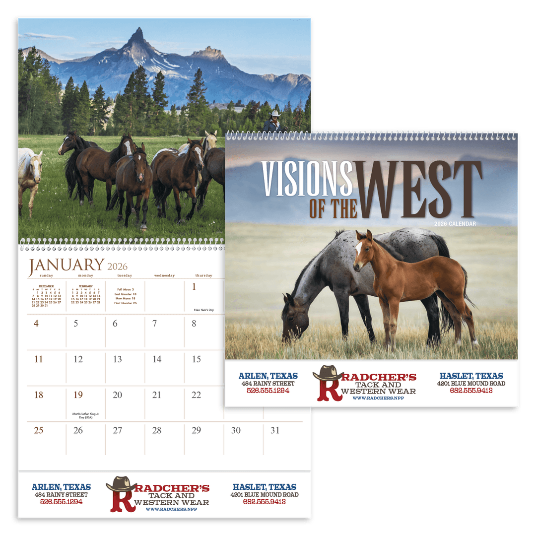 Visions of the West Calendar