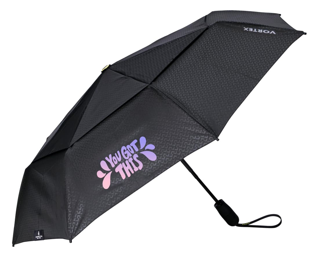 Vortex® V2 43" Vented Auto-Open/Close Compact Umbrella
