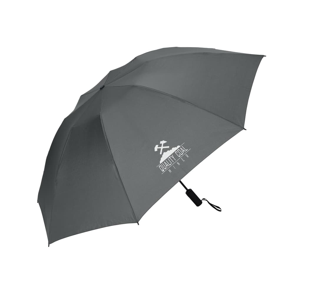 UnbelievaBrella® 54" Auto-Open Reverse-Close Jumbo Compact Umbrella