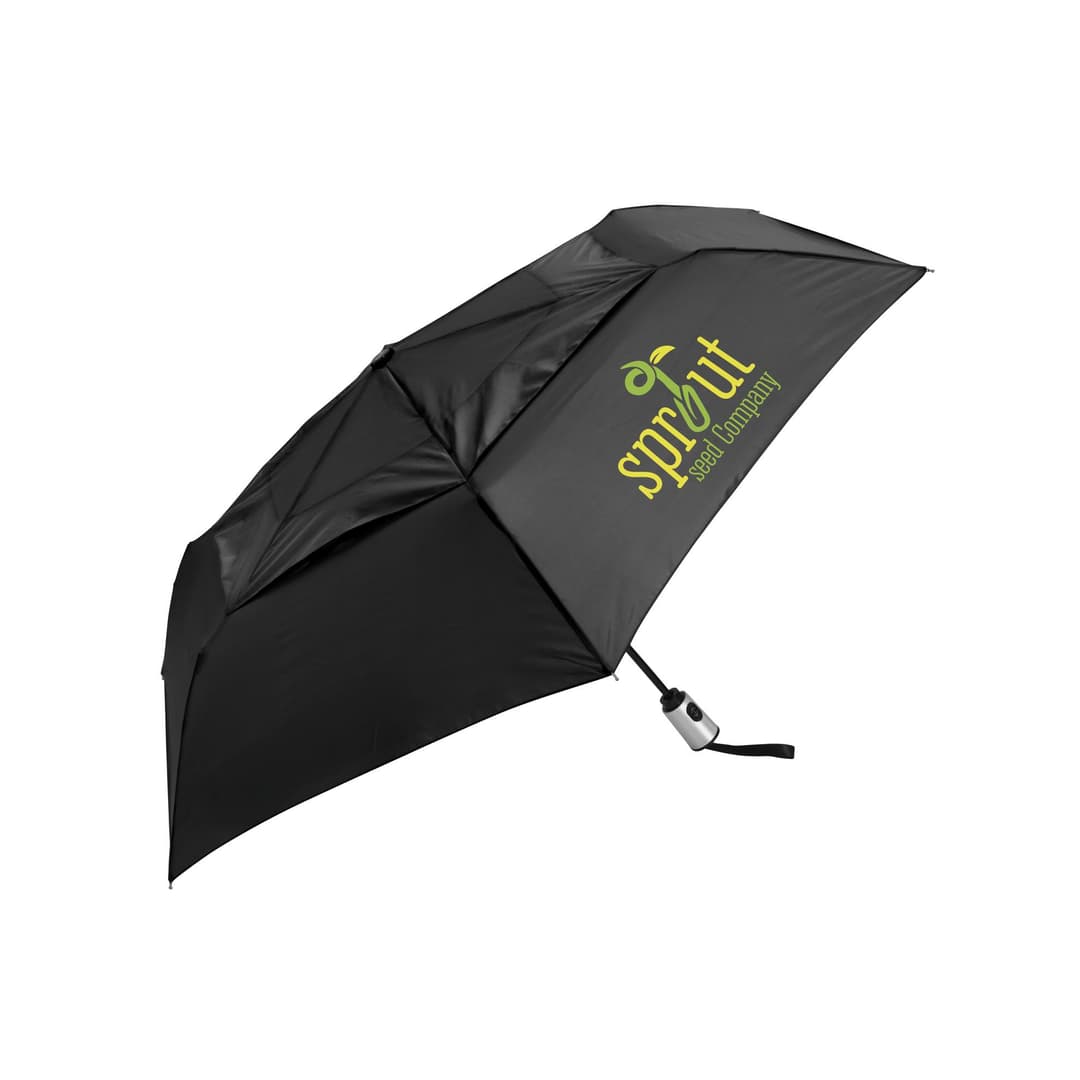 ShedRays® Windjammer® 42" Vented Auto-Open/Close Compact Umbrella