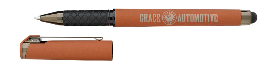 Cali Stylus Gunmetal Suede RABS Pen