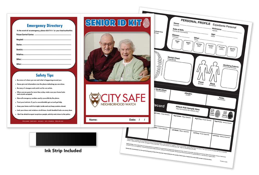 Senior ID Safety Kit