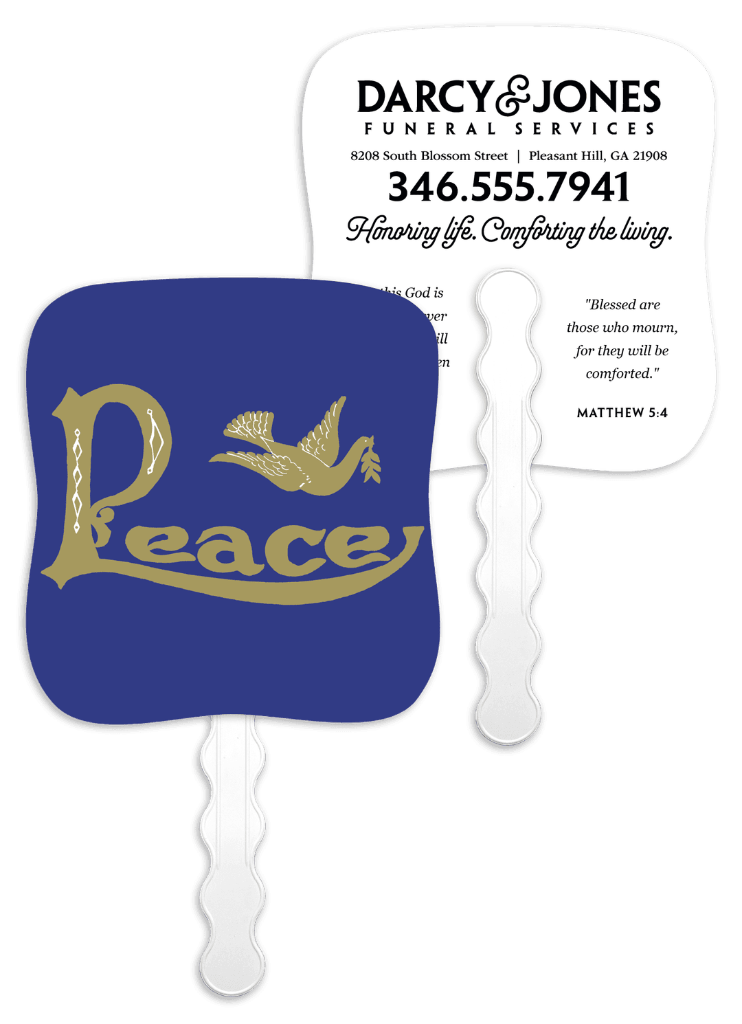 Peace - Pictorial Fan