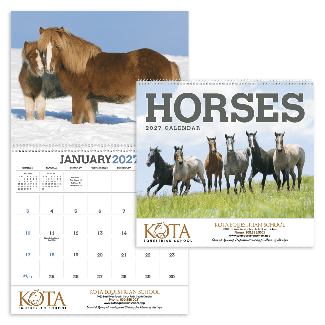 Horses Calendar