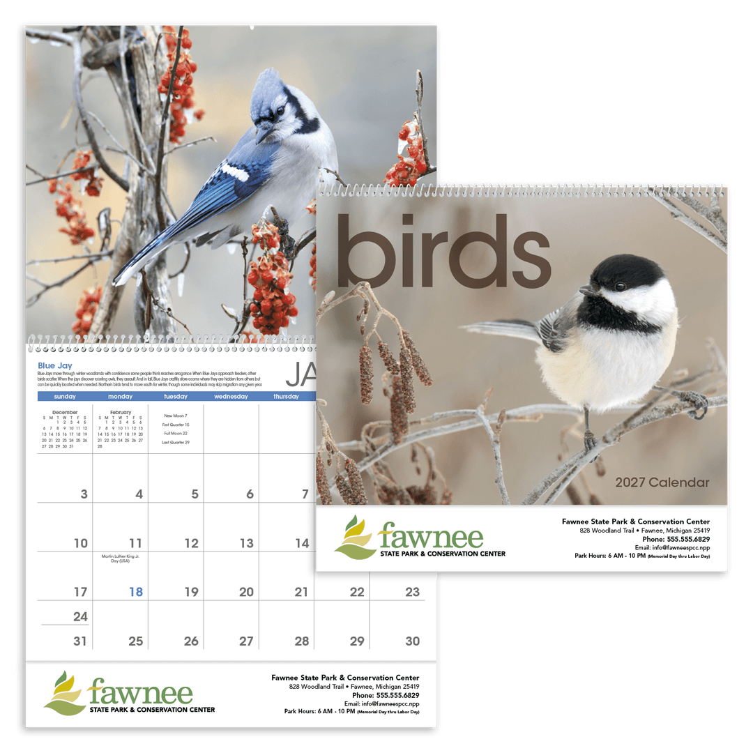 Birds Calendar