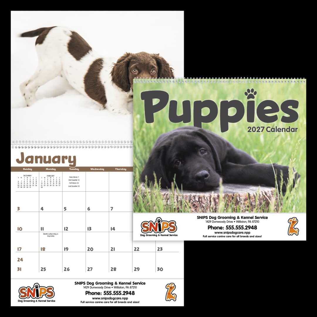 Puppies Calendar