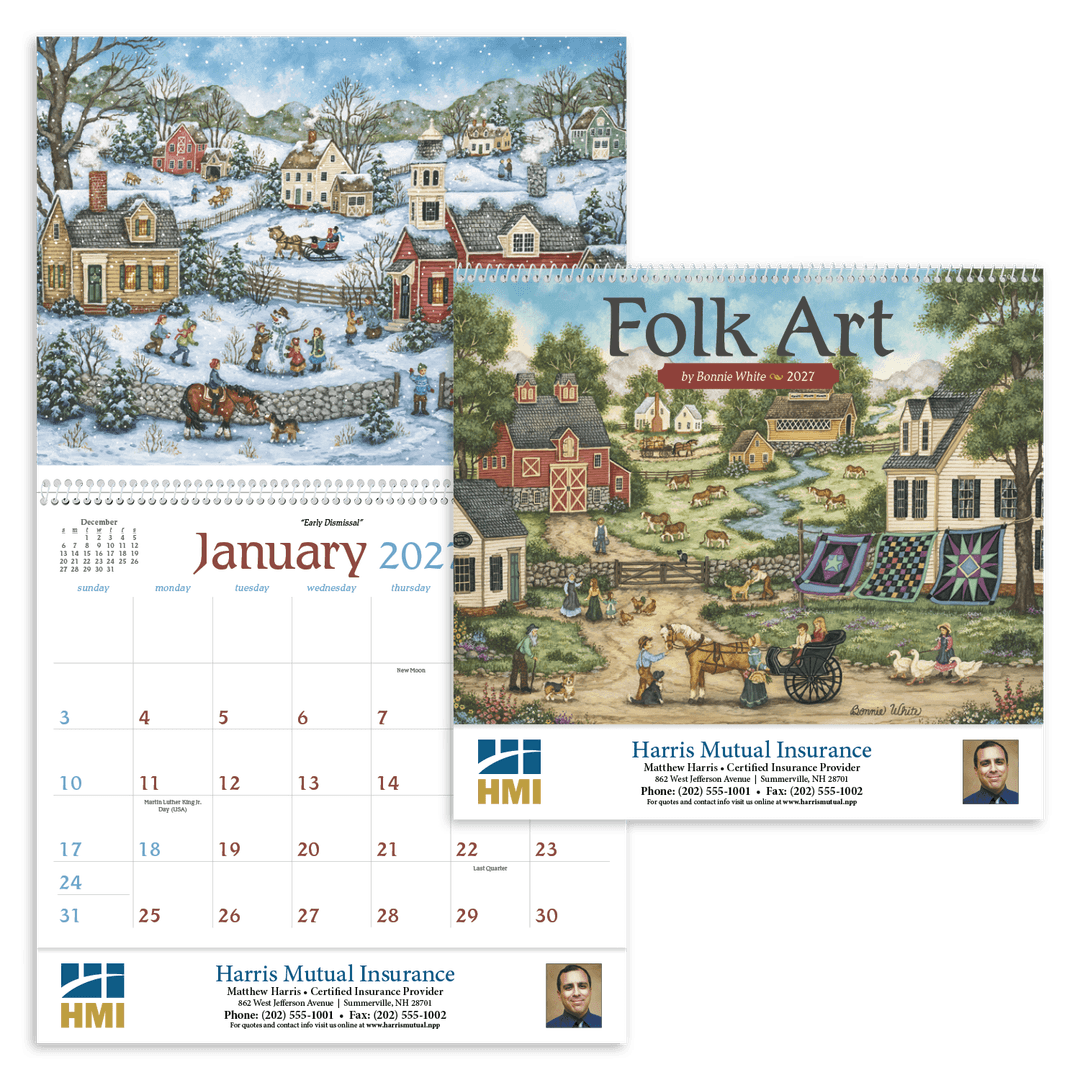 Folk Art Calendar