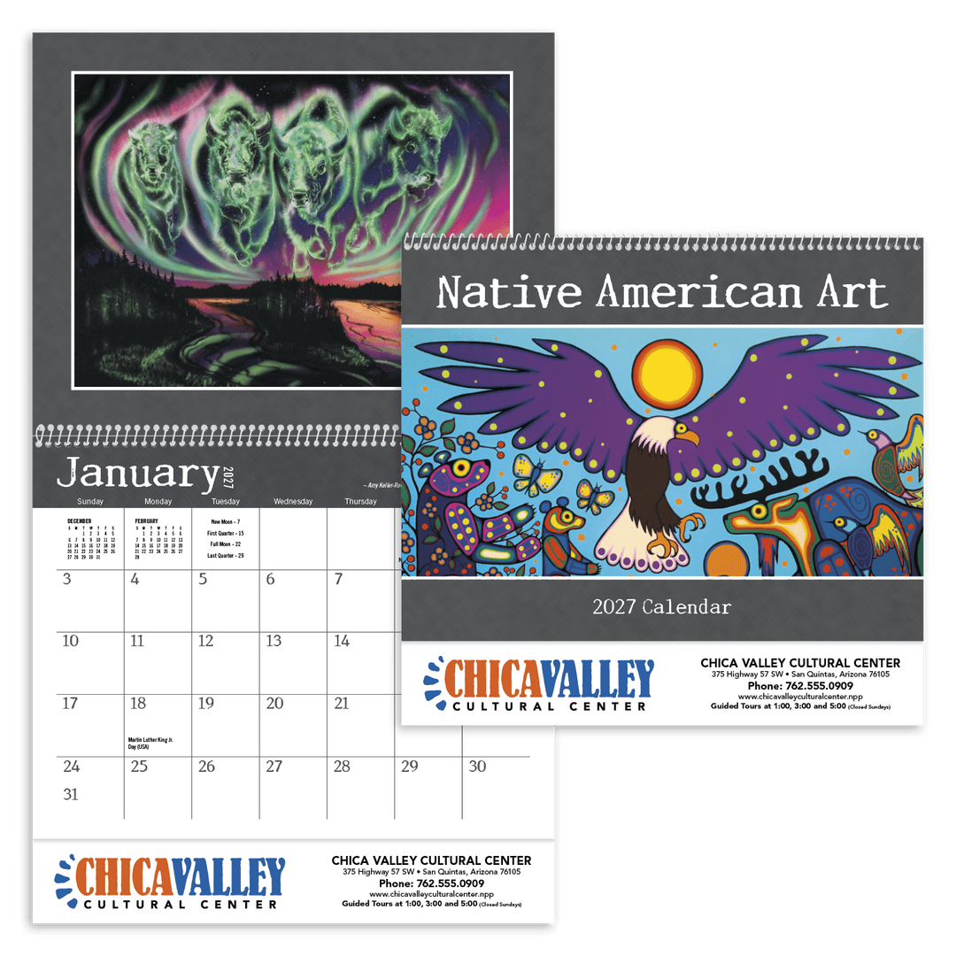 Native American Art Calendar