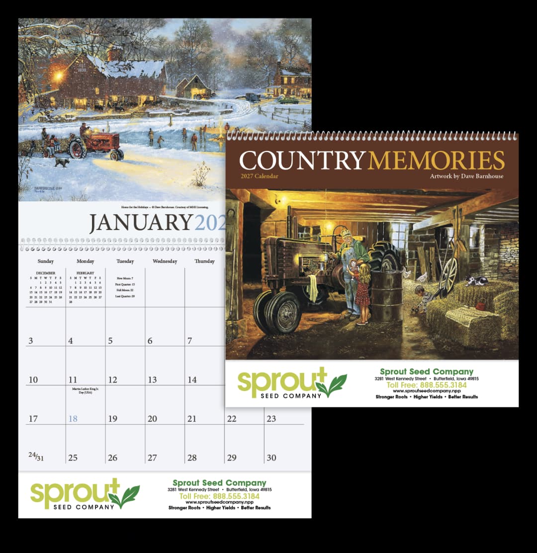 Country Memories Calendar